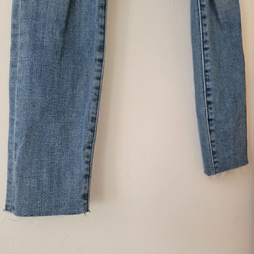 Abercrombie & Fitch Simone High Rise Super Skinny Jeans Distressed 25/0S